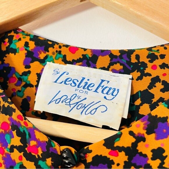 Vintage Leslie Fay for Lord & Taylor Union-Made Blouse - Made in USA - Picture 10 of 10